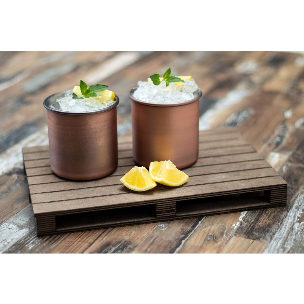 SET OF 2 MOSCOW MULE MUG - 450 ml, antique copper