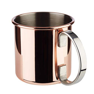 SET OF 2 MOSCOW MULE MUG - 450 ml, polished copper