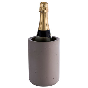 RAFFREDDATORE DI BOTTIGLIE - raffreddatore di champagne, "Concrete", grigio cemento