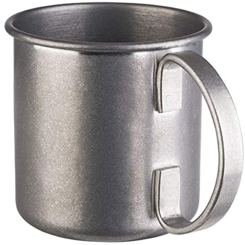 SET DI 4 TAZZE MOSCOW MULE - 450 ml, acciaio inossidabile antico