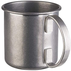 SET DI 4 TAZZE MOSCOW MULE - 450 ml, acciaio inossidabile antico