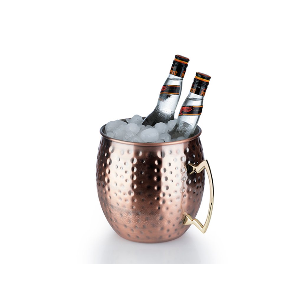 MOSCOW MULE FLASCHENKÜHLER - Riesen Cocktail-Tasse BuddysBarTest 