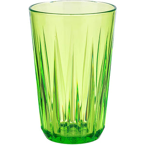 SET DE 6 BOUCHES EN PLASTIQUE TRITAN - verres à boire, multicolore