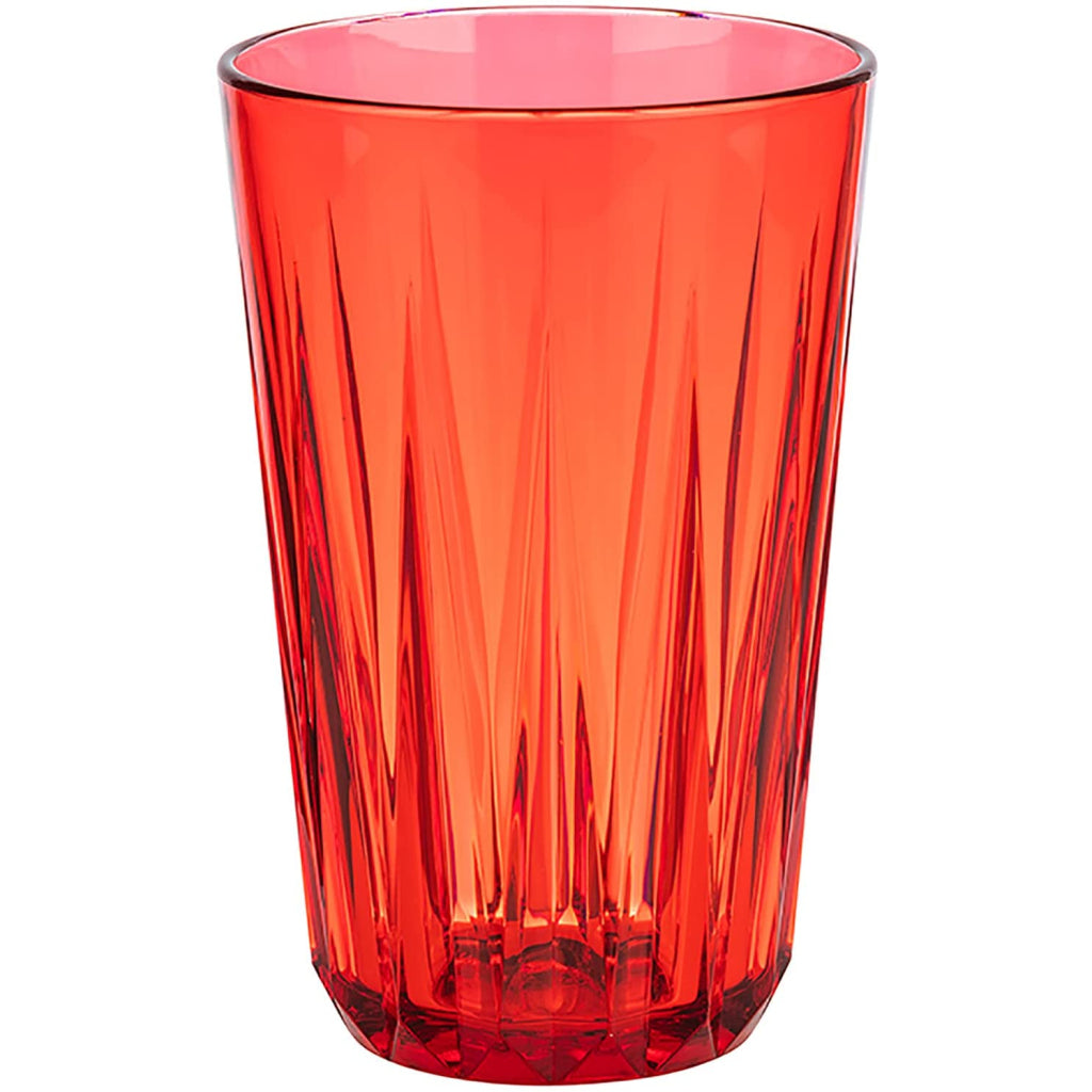 SET DE 6 BOUCHES EN PLASTIQUE TRITAN - verres à boire, multicolore