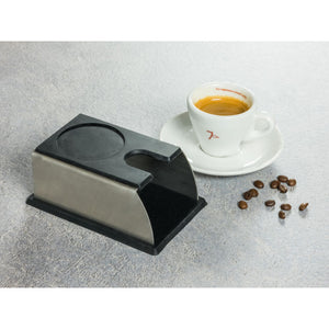 TAMPER STATION - pressing station for espresso portafilter, for all tamper sizes