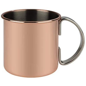 COCKTAILBECHER MOSCOW MULE MIT INDIVIDUELLER GRAVUR - 450 ml, Kupfer Poliert